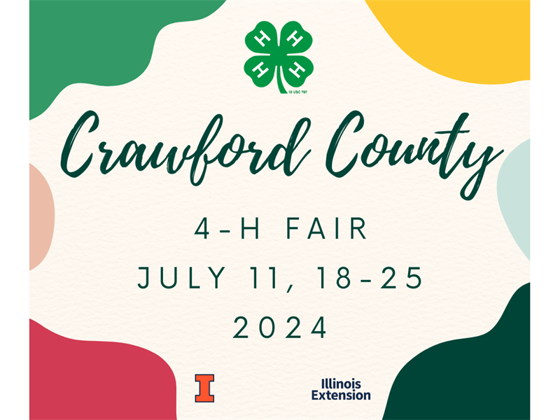 Logo for 2024 Crawford County Fair