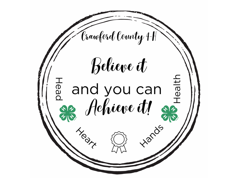 Logo for 2024 Crawford County 4-H Fair